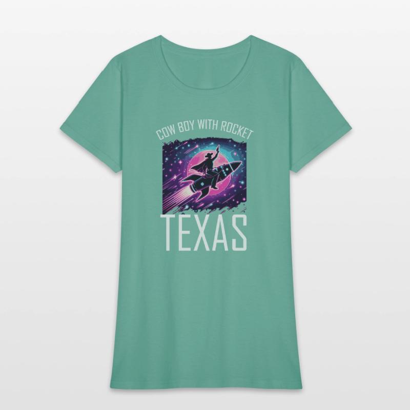 Cowboy with Rocket – Texas Space Adventure