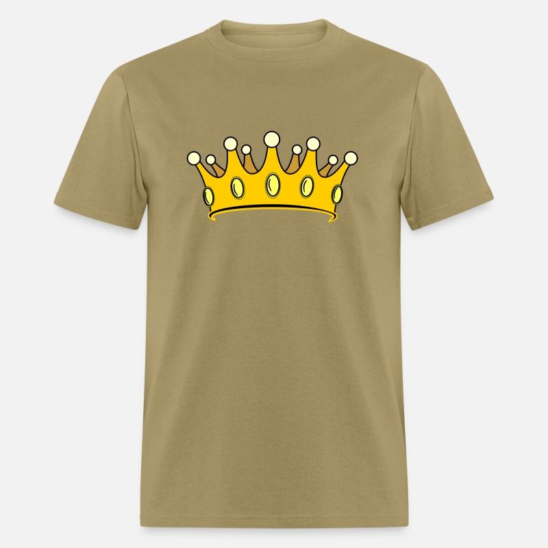 Crown gold colored with pearls