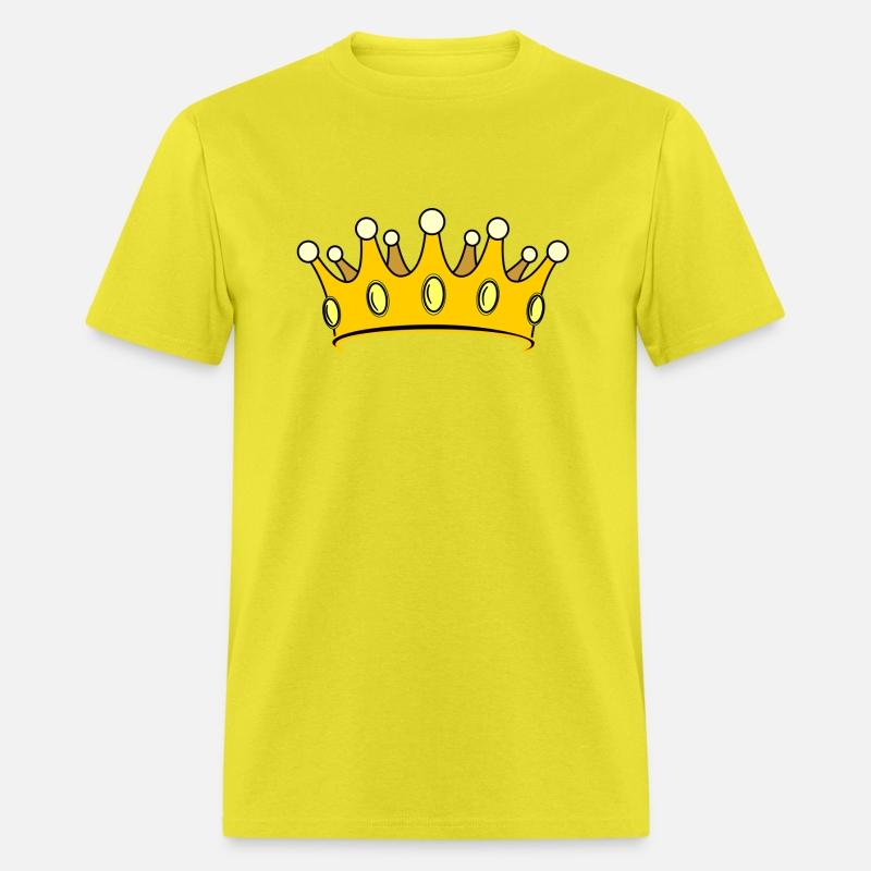 Crown gold colored with pearls