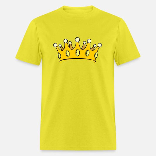 Crown gold colored with pearls