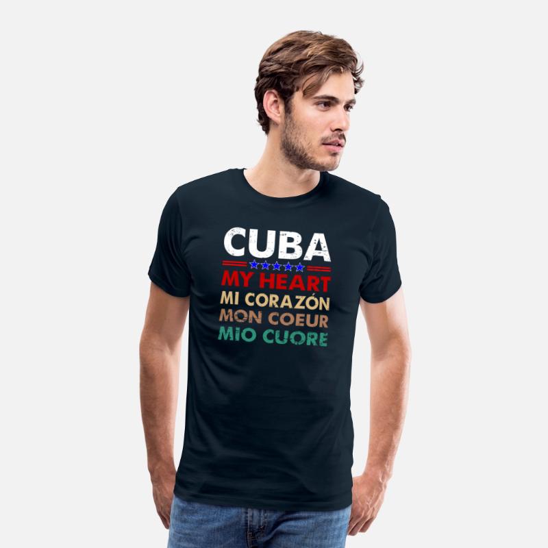 Cuba Strong My Heart Mi Corazon Coeur Mio Cuore