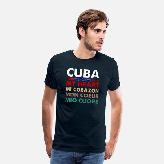 Cuba Strong My Heart Mi Corazon Coeur Mio Cuore