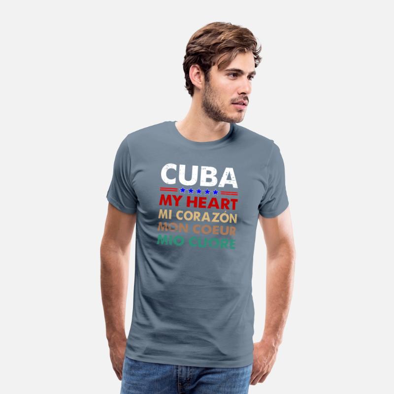 Cuba Strong My Heart Mi Corazon Coeur Mio Cuore