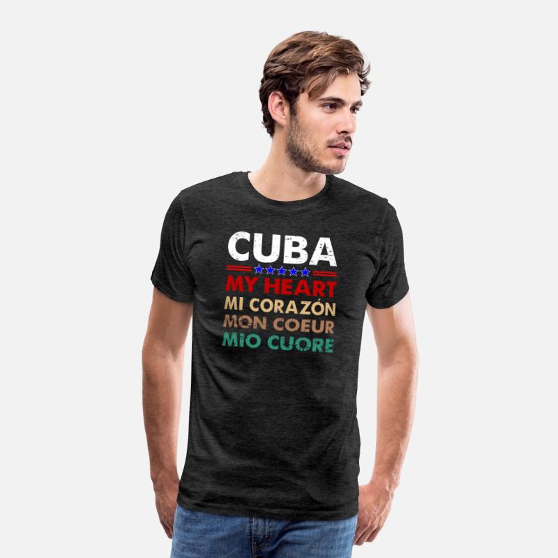 Cuba Strong My Heart Mi Corazon Coeur Mio Cuore