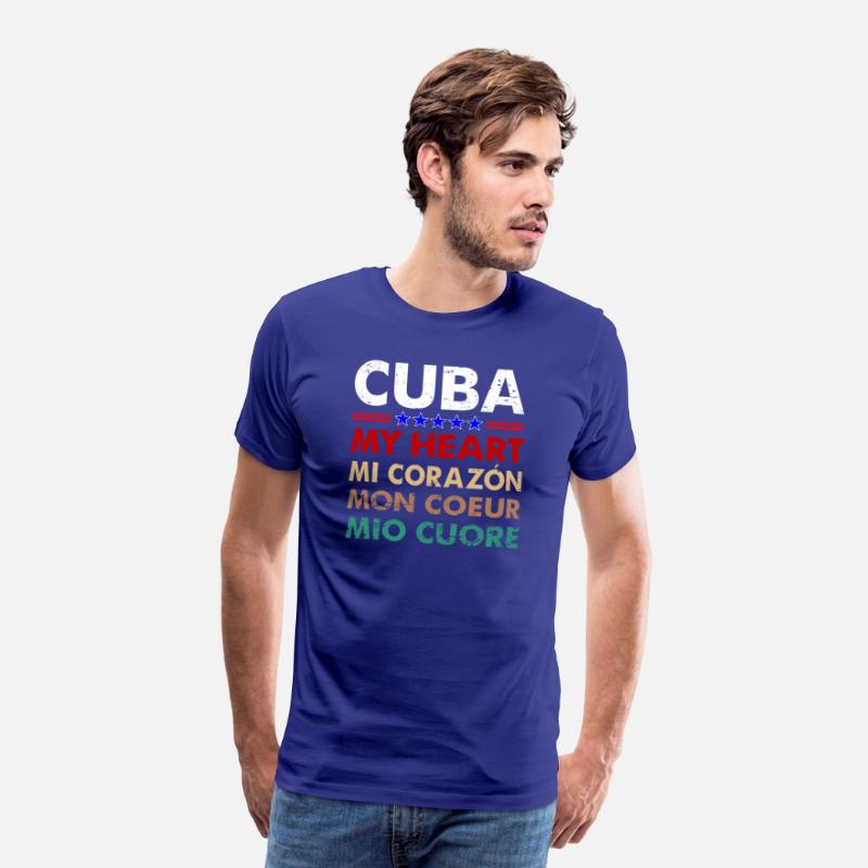 Cuba Strong My Heart Mi Corazon Coeur Mio Cuore