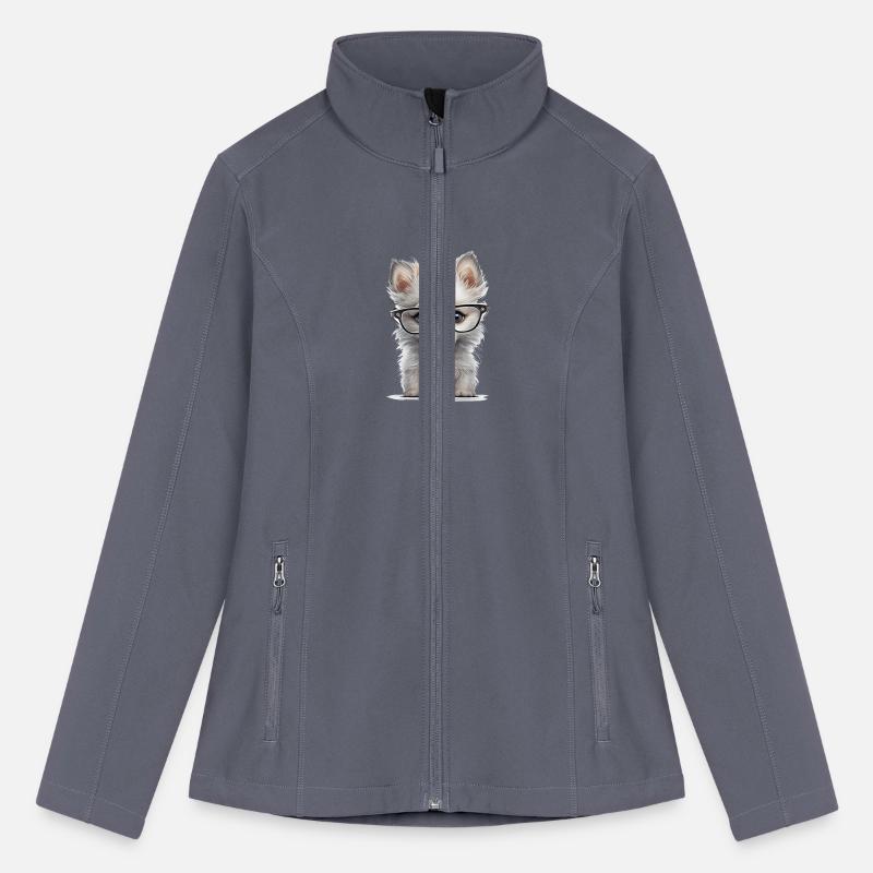 Cute clever cartoon chihuahua