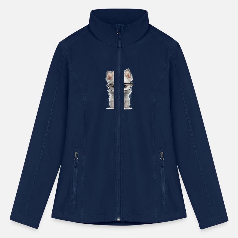 Cute clever cartoon chihuahua