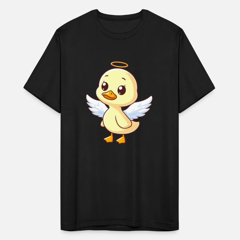 Cute Duck Angel Wings Halo