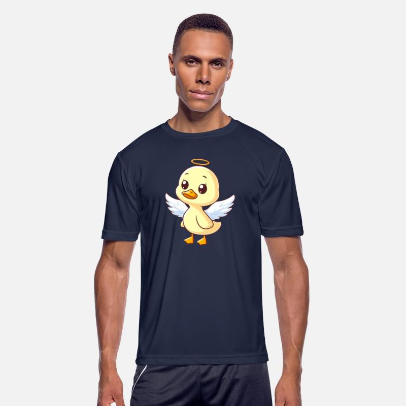 Cute Duck Angel Wings Halo