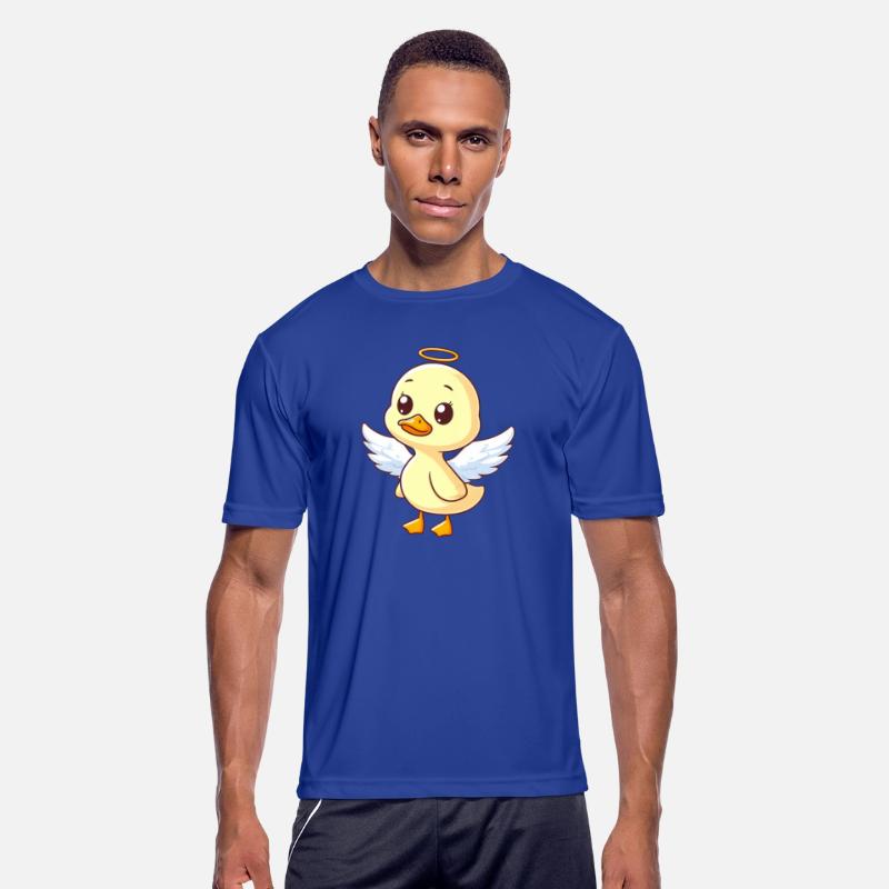 Cute Duck Angel Wings Halo