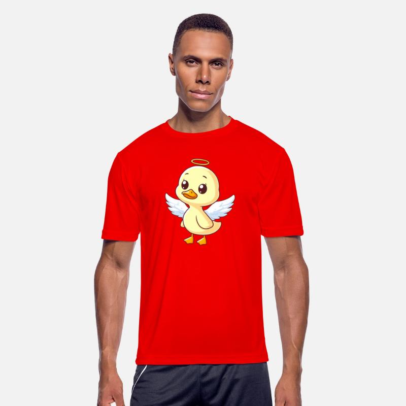 Cute Duck Angel Wings Halo