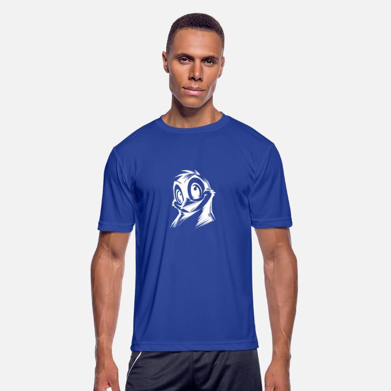 Cute Penguin Cartoon Pencil Style