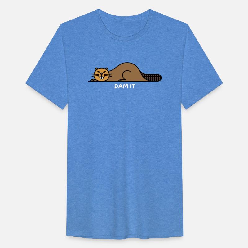 Dam It Lazy Beaver Pun