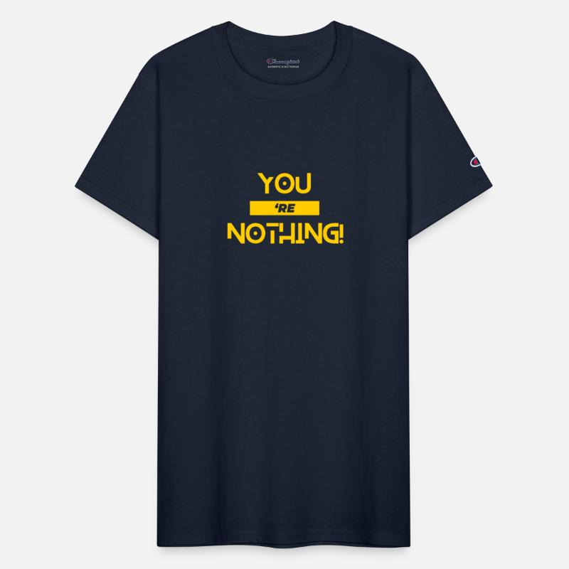 Dark Humor Accountant Shirt – You’re Nothing Quote