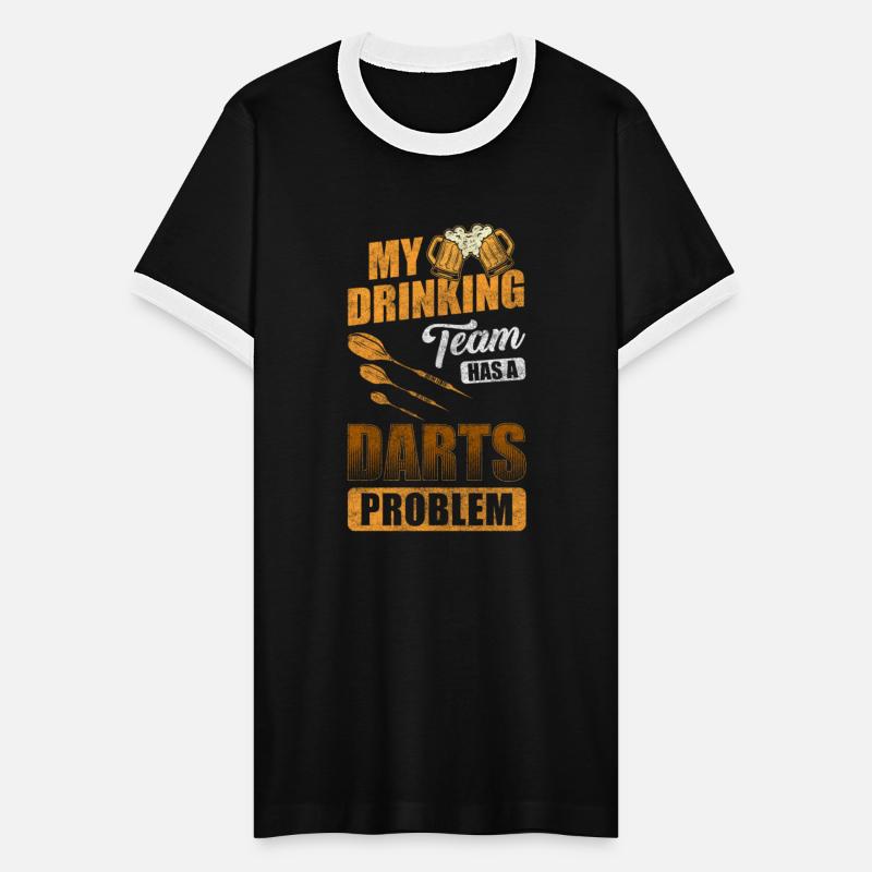 Darts Disc Aiming Man