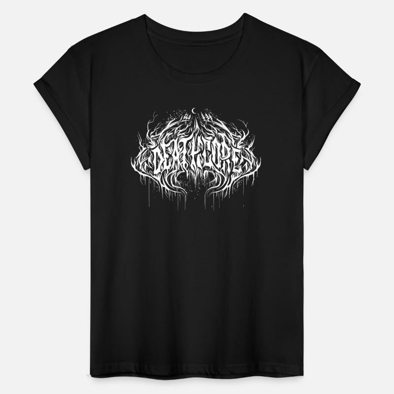 Deathcore Lettering Wild Gothic Pattern Design