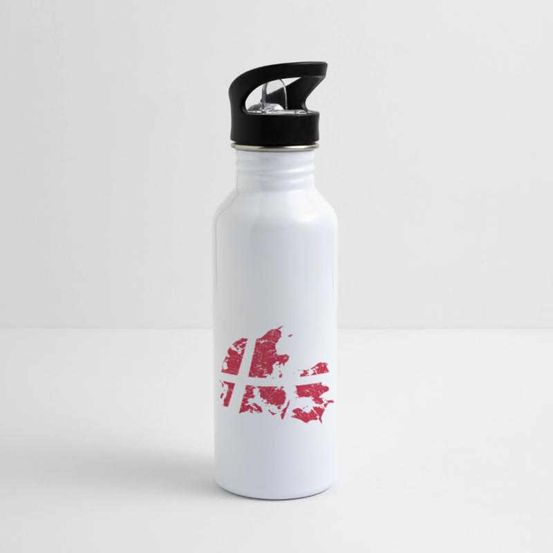 Denmark Vintage Map Flag Danish Pride Nordic Love