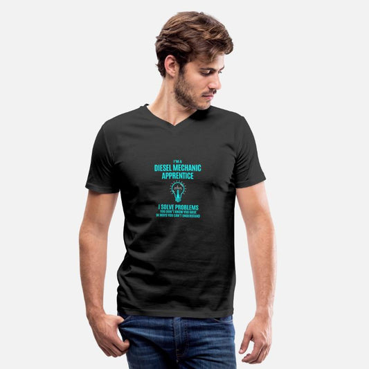 Diesel Mechanic Apprentice T Shirt - I Solve Probl