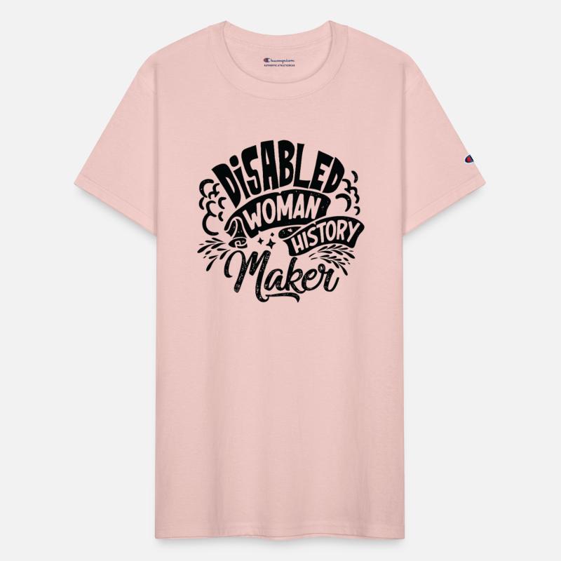 Disabled Woman History Maker (Black Design)