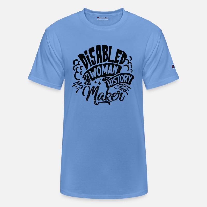 Disabled Woman History Maker (Black Design)
