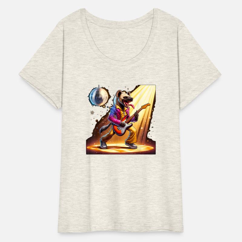 Disco Ball Guitar Hyena