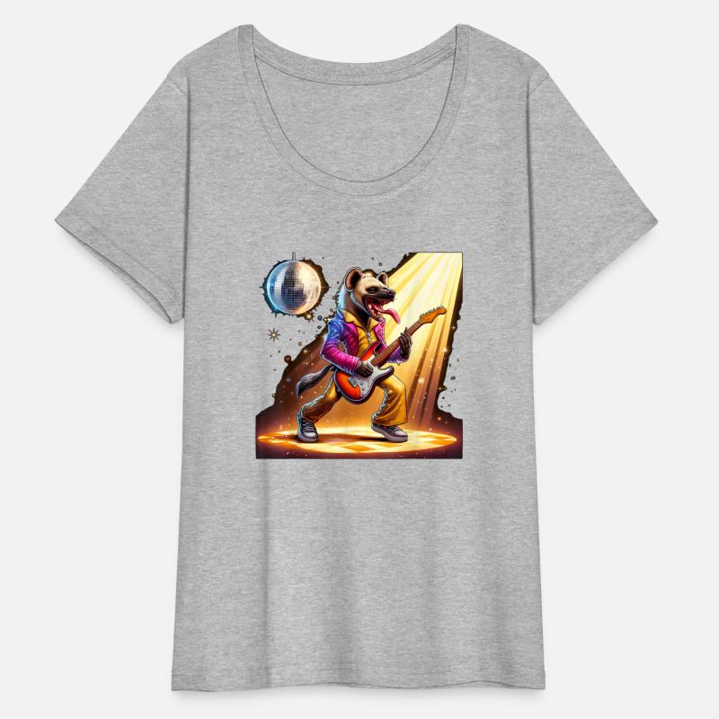 Disco Ball Guitar Hyena