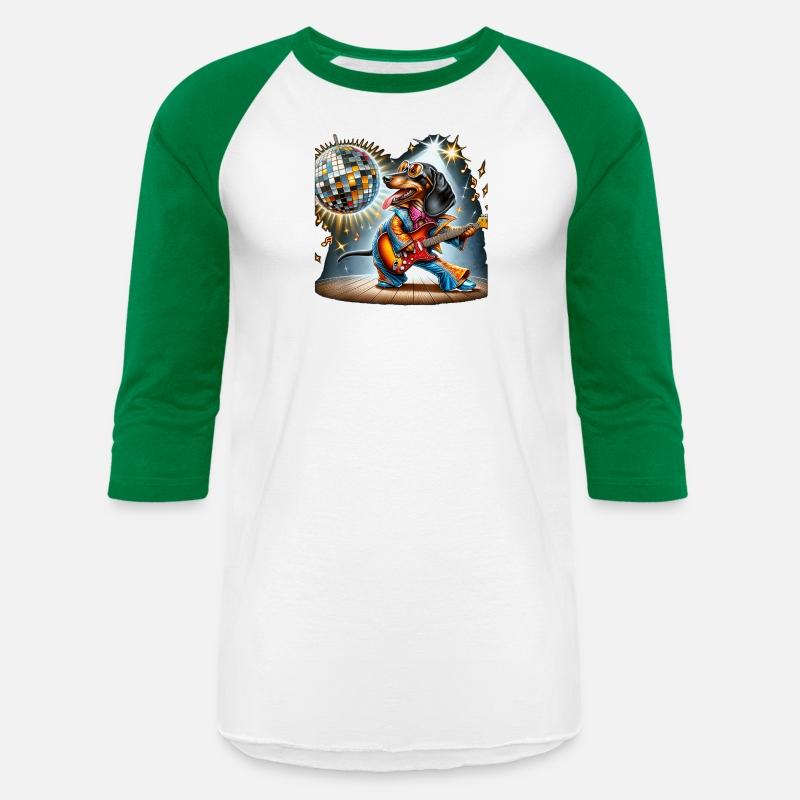 Disco Guitar Doxie dog