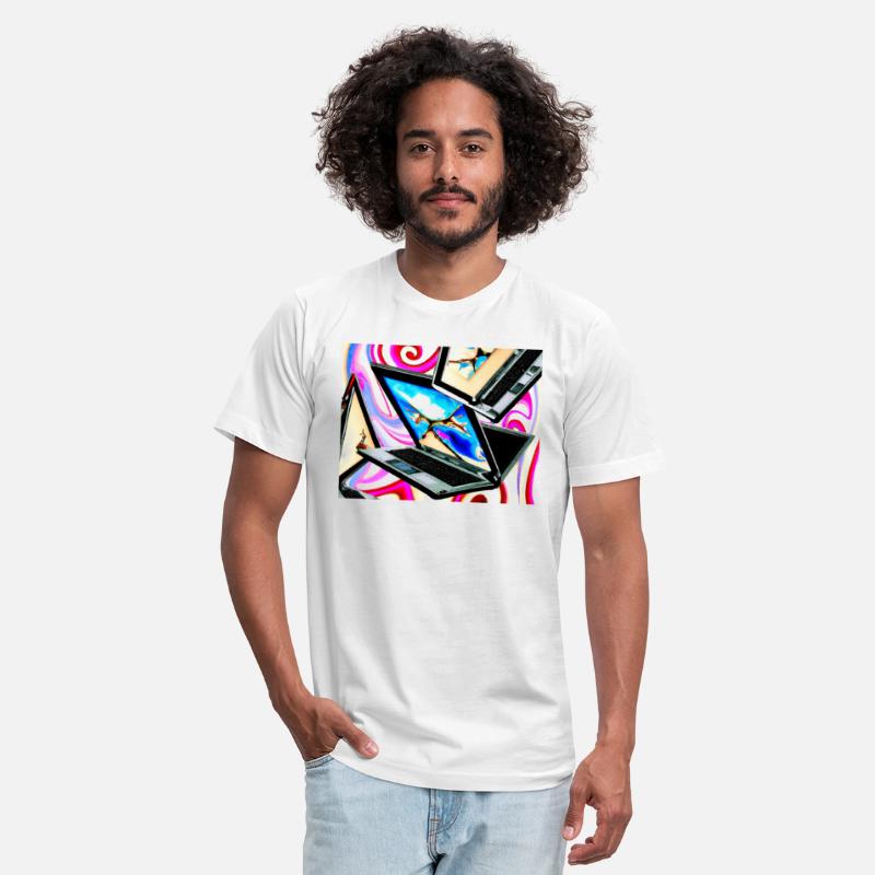 Displaced Laptop in a Pool