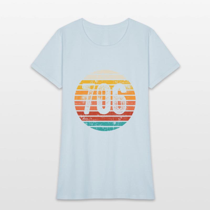 Distressed Vintage Sunset 706 Area Code