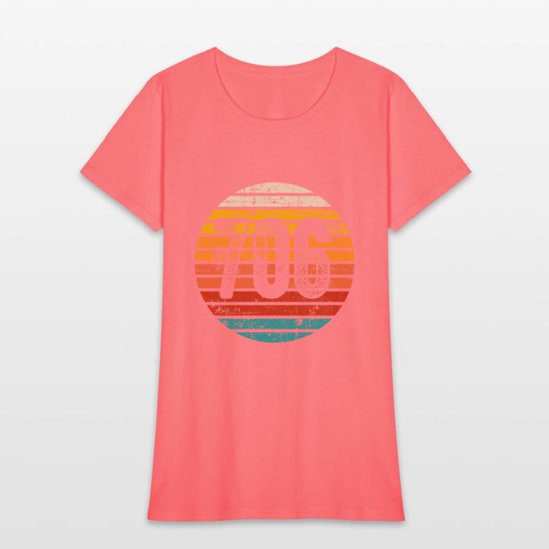 Distressed Vintage Sunset 706 Area Code