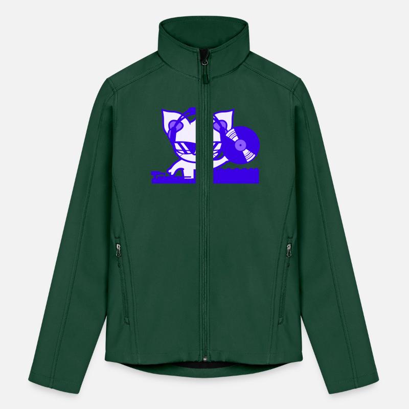 DJ Cat Cute Kitten Mixing Console Vinyl Record Fun