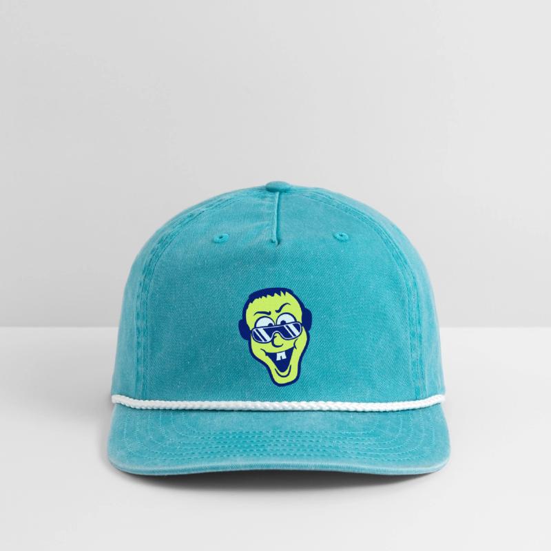 DJ Party Cool Guy Head Cheeky Happy Laughing Face