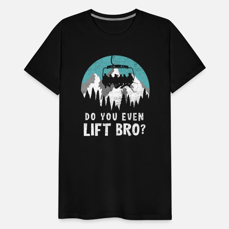 Do you Even Lift Bro Mountain Cable Car Winter