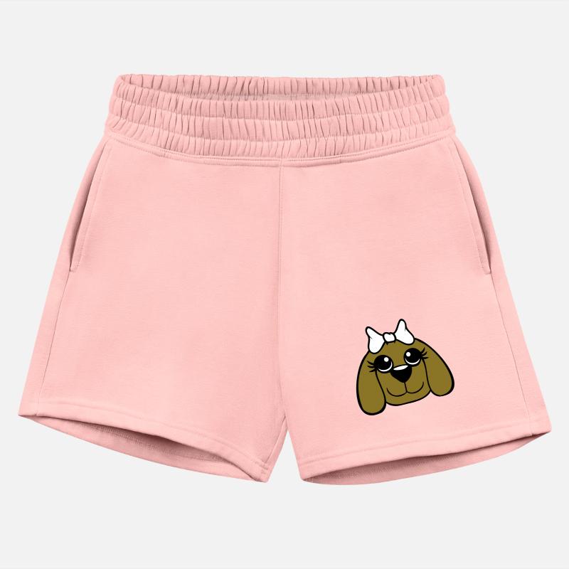 Dog Face Girl Pretty Bow Female Woman Happy Cute