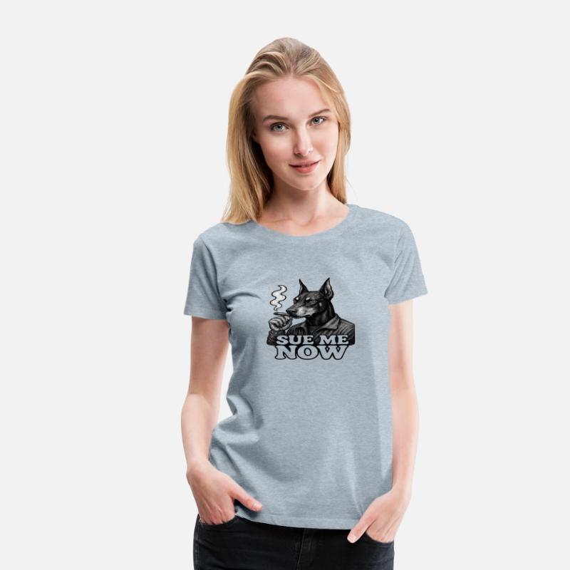 Dog Portrait with Cigarette