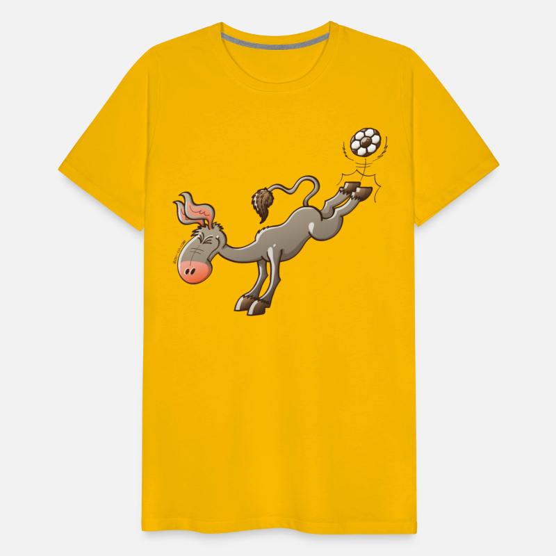 Donkey Shooting a Soccer Ball