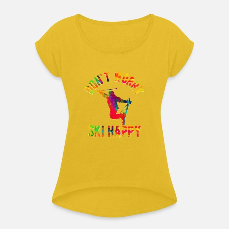 Don't Worry Ski Happy Skiing Wintersport