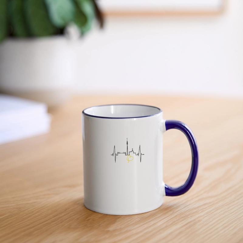 Dortmund Skyline Heartbeat Love Red Heart Ruhrpott