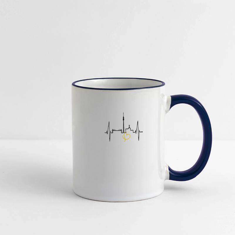 Dortmund Skyline Heartbeat Love Red Heart Ruhrpott