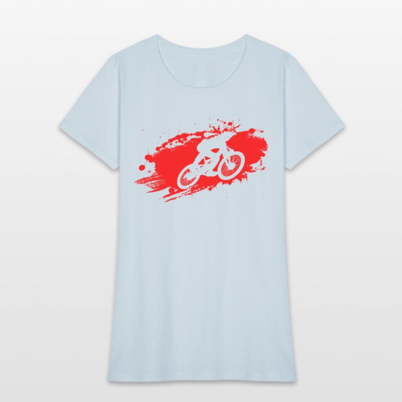 Downhill MTB Ride Red