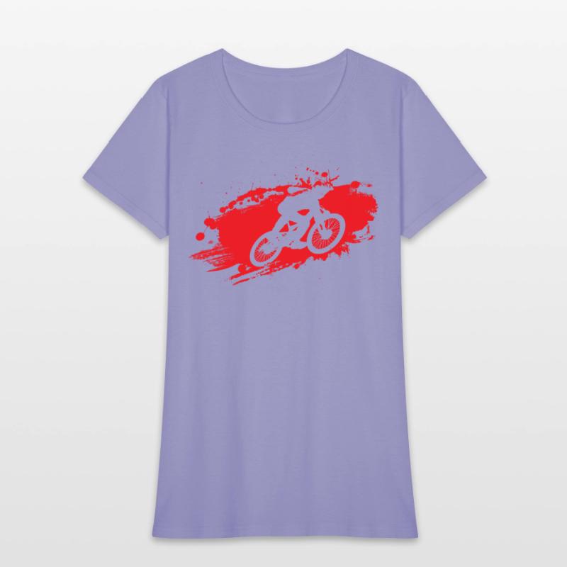 Downhill MTB Ride Red