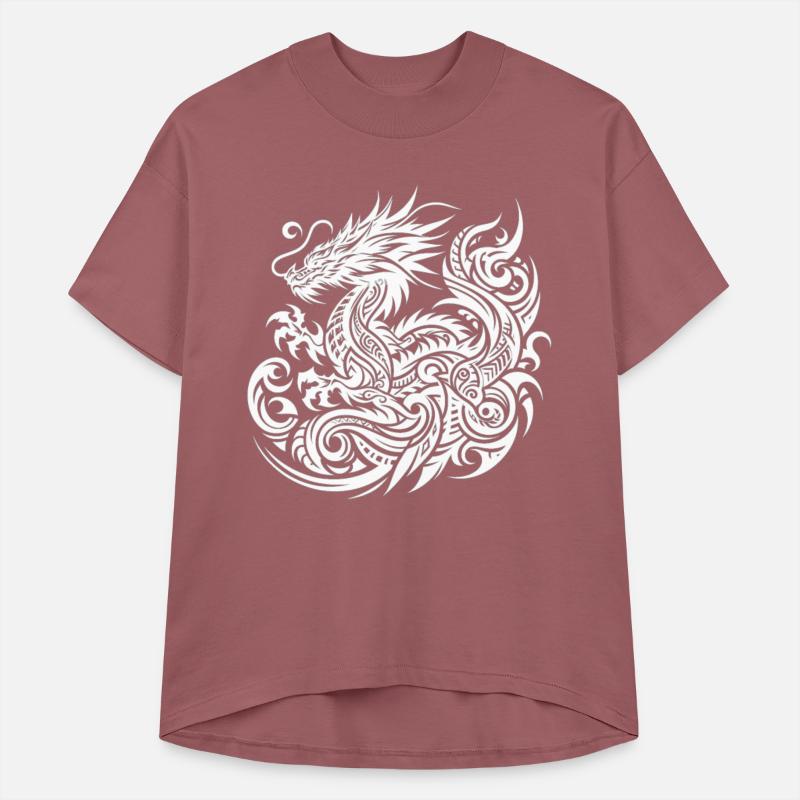 Dragon Tribal Tattoo Artistic Symbol Design