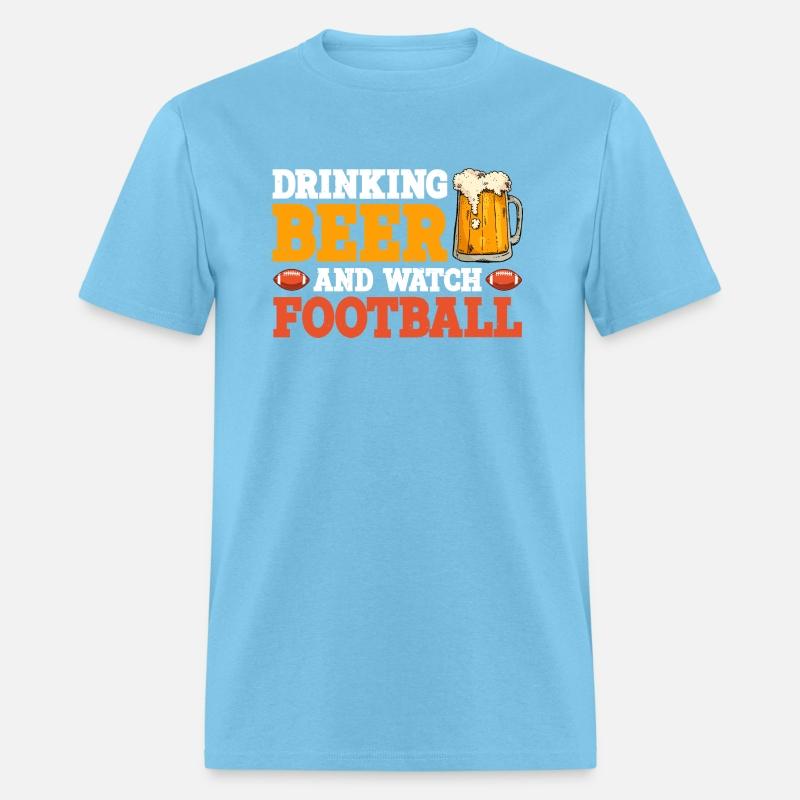 Drinking Beer And Watch Football 2