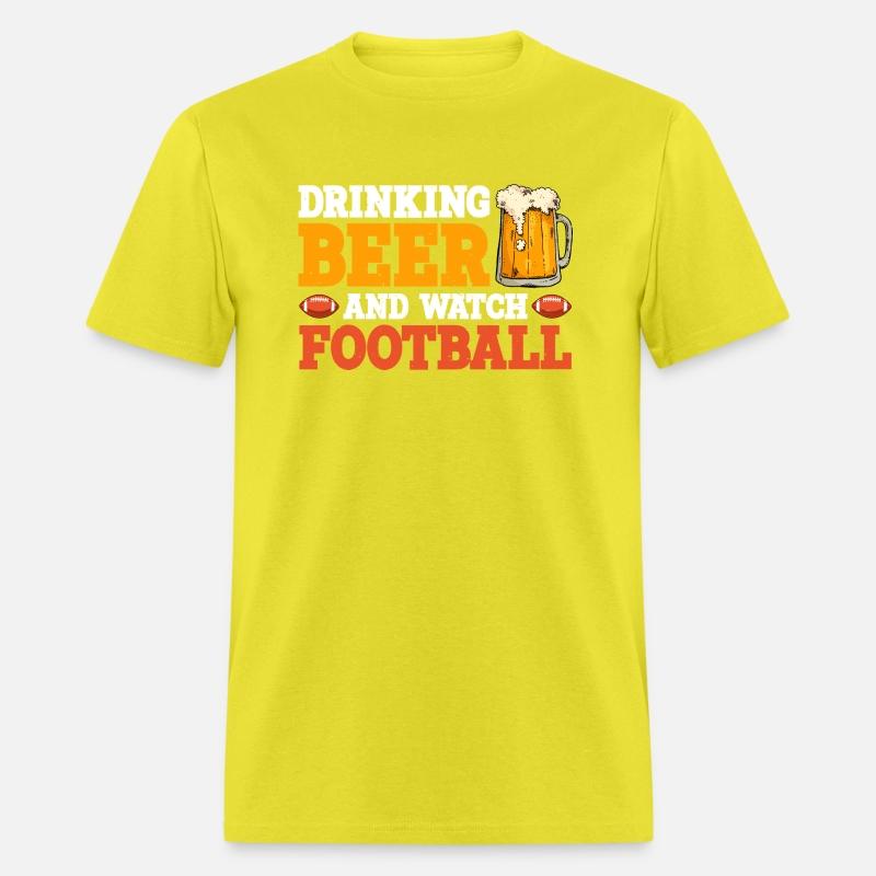 Drinking Beer And Watch Football 2