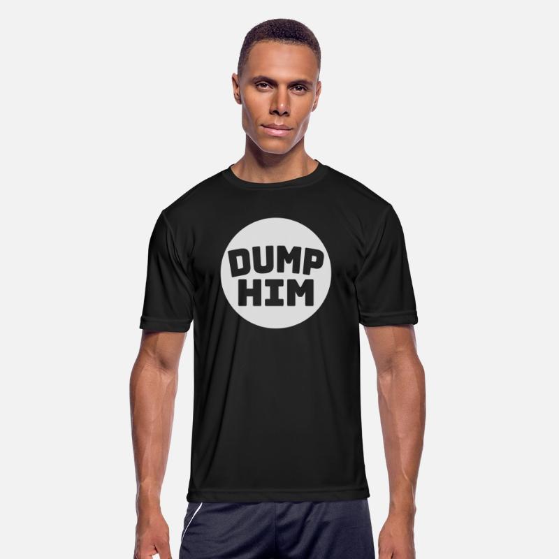 dump him quote logo