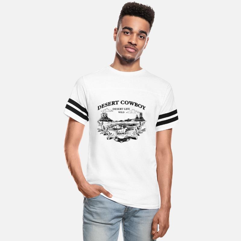 Dusty Cowboy Western Line Art Graphic T Shirt