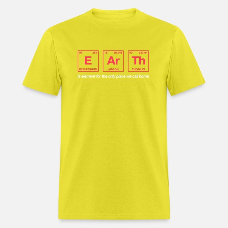 EARTH - written in elements of the periodic table