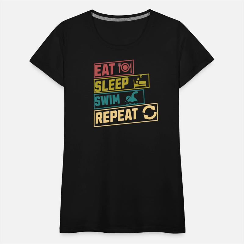 Eat sleep swim repeat hobby