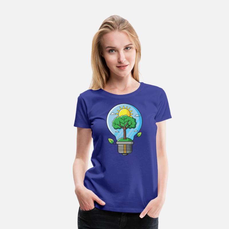 Eco-Innovation Tree Lightbulb Design