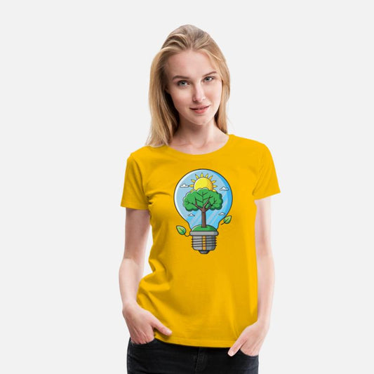 Eco-Innovation Tree Lightbulb Design
